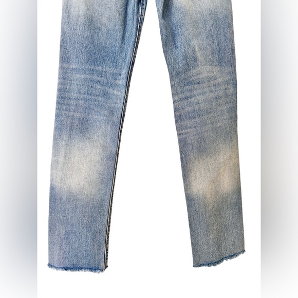 Simon Miller High Waist Straight Leg Distressed Jeans Size 26 - Picture 4 of 8